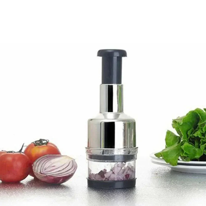 Manual Mincer Garlic Chopper 304 Stainless Steel Garlic Press Crusher Vegetable Onion Cutter Kitchen Cooking Accessories